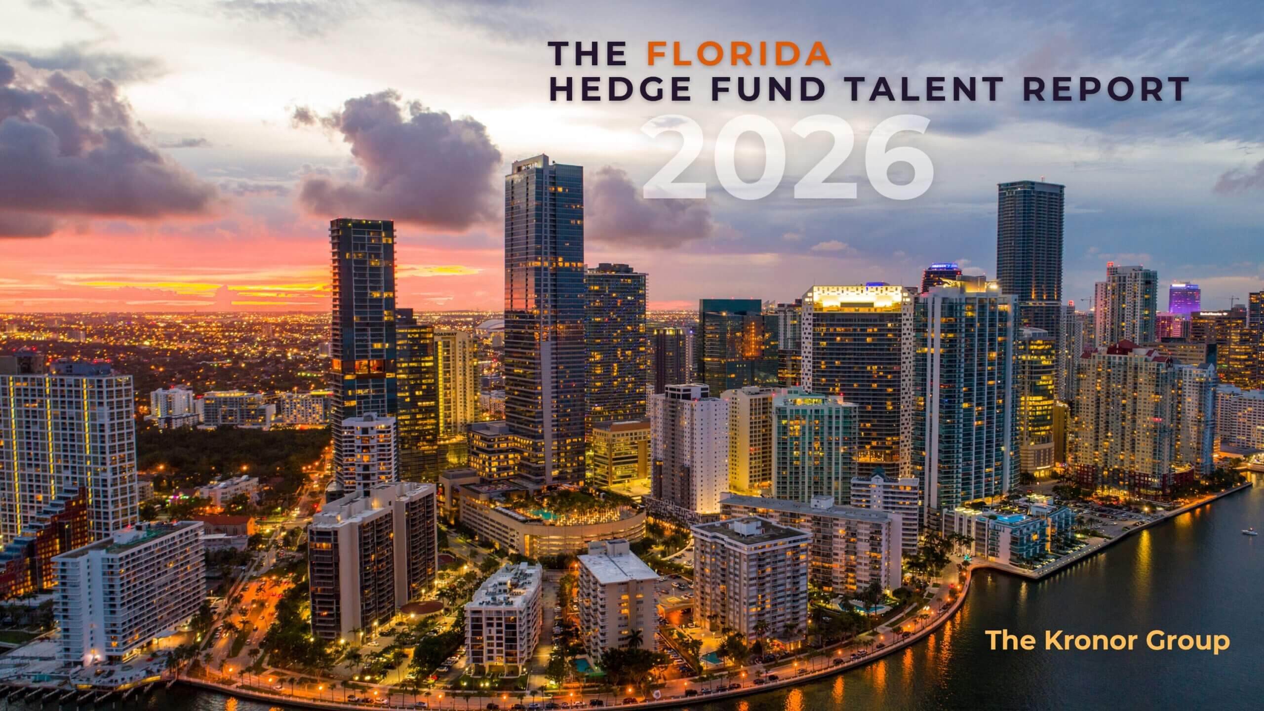 Miami skyline with Florida hedge fund report